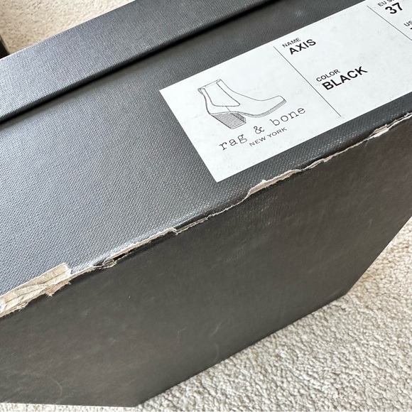 NEW Rag & Bone Axis Boot Black Size 37 - Picture 3 of 7